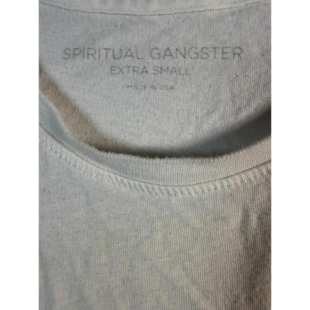 Spiritual Gangster Good Things Are On The Horizon Tank XS White Super Cute - Picture 5 of 6